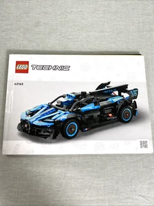 LEGO TECHNIC Bugatti Bolide Agile Blue (42162) - Manual Only - Picture 1 of 1