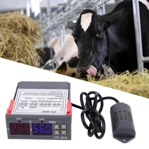 Digital Temperature Controller Incubator Humidity Heating Cooling STC-3028 - Picture 1 of 11