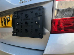 Magnetic Taxi Plate Holder - Private Hire / Carrier License / Cab / Bus - Picture 1 of 7