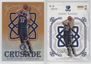 2016-17 Panini Excalibur Crusade Orange /25 Marc Gasol #28
