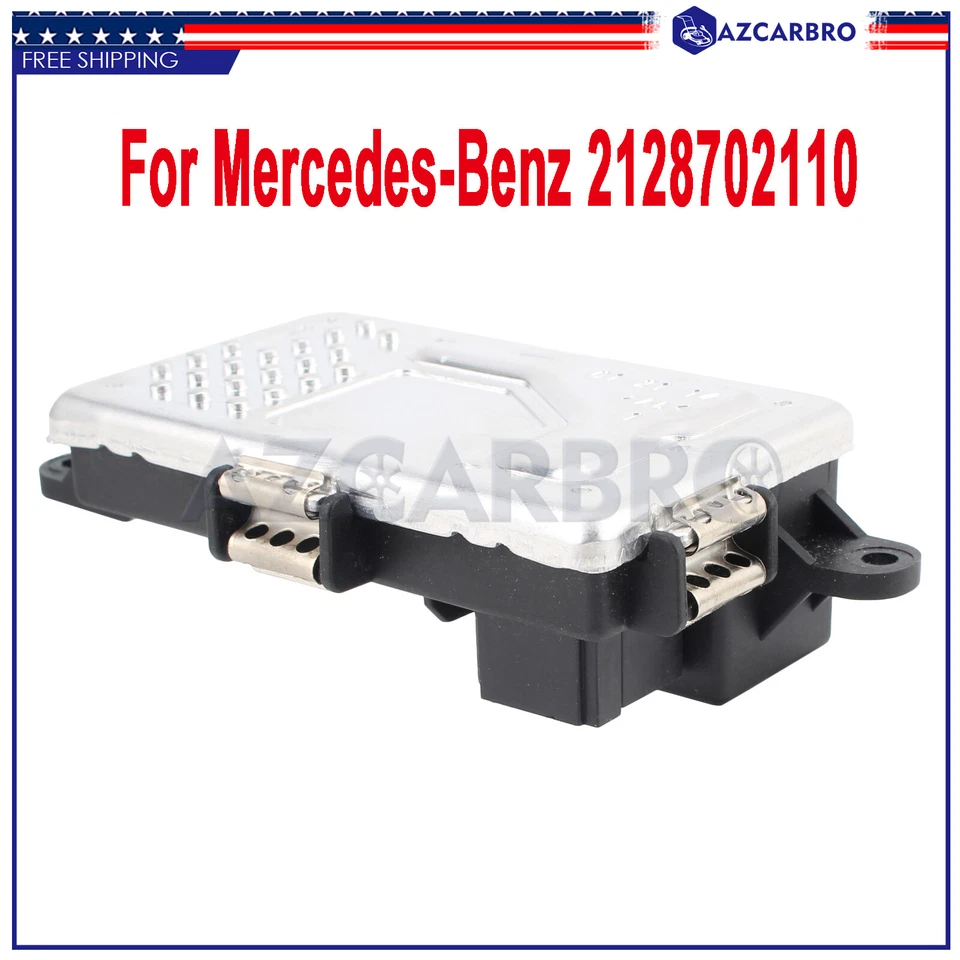 Resistencia del motor del soplador de calefacción 2128702110 para Mercedes Benz 2014-2018 CLS63 AMG S Foto 1 de 4