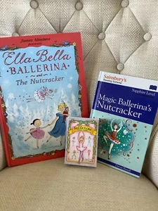 Ballet Book & Card Game Bundle Ella Bella Ballerina Nutcracker Darcy Bussell - Picture 1 of 16