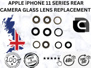 Original Apple iPhone 11 Series Rear Camera Glass Lens Replacement CPR® - Picture 1 of 7