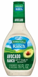 Hidden Valley Avocado Ranch Salad Dressing 16oz (Pack of 3) - Picture 1 of 1