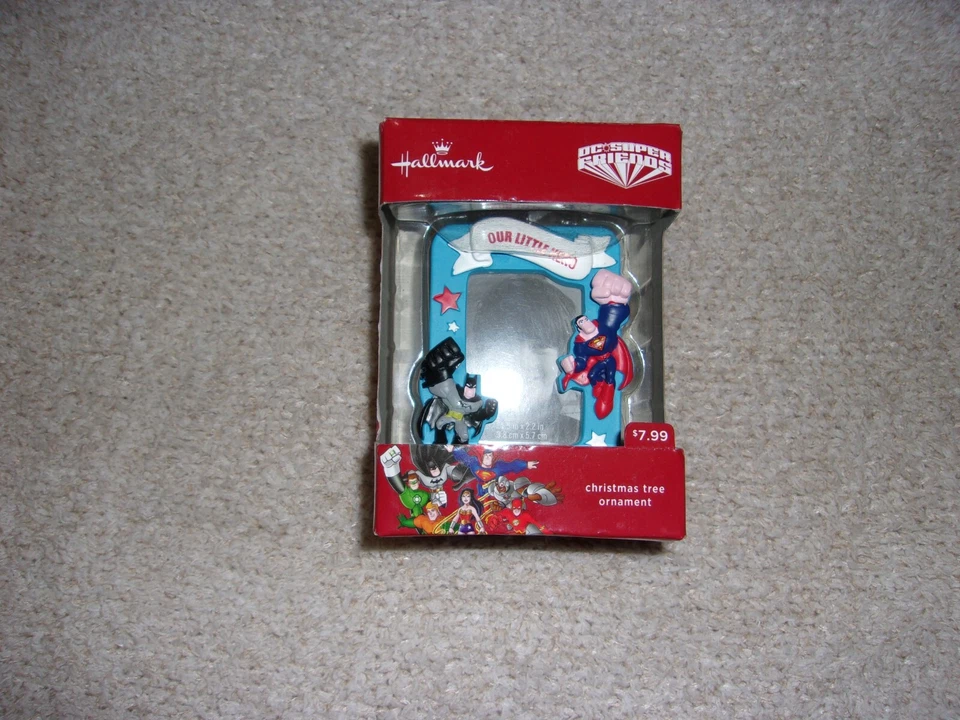 Hallmark DC Super Friends marco de fotos adorno de árbol de Navidad - 2016 Foto 1 de 1