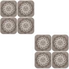  8 Pcs Sink Drain Cover Hair Catcher For Kitchen Accessories