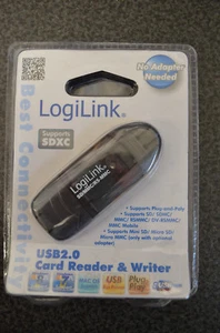 Logilink Cardreader USB 2.0 Stick extern für SD/MMC  CR0007 SDXC - Bild 1 von 1