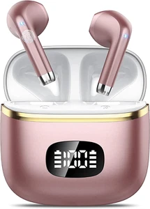 Wireless Earbuds - Bluetooth Bass Stereo Earphones with LED Display 40H Playtime - Picture 1 of 9