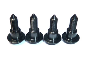 BMW R1250RT 2020-2024 TITANIUM WIND SHEILD BOLTS BLACK TORX HEADS 4 SCREWS - Bild 1 von 11