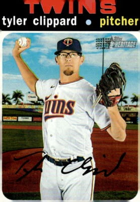 2020 Topps Heritage #685 Tyler Clippard - Image 1 of 2