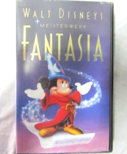 Walt Disneys Meisterwerke Fantasia Buena Vista Home Video Hologramm VHS Video - Bild 1 von 1