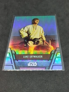 Star Wars Topps Holocron 2020 Foilboard Foil Board Card Reb-1 Luke Skywalker - Picture 1 of 1