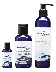 Waterslide Water Slide Water Based Pure & Natural Personal Moisturizer Lubricant - Picture 1 of 8