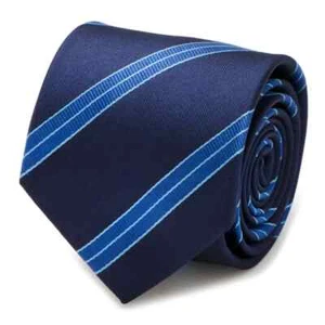 Star Trek Enterprise Flight Blue Stripe Men's Tie - Picture 1 of 7