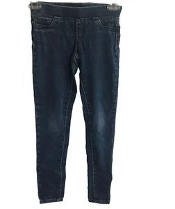 TRACTR Girls Jeggings Legging Jeans Pants Size 8 Blue Denim Cotton Stretch - Picture 1 of 5