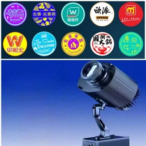 105W Custom Logo GOBO Projector Light for Shop KTV Store Advertising Sign Lamp - Picture 1 of 17