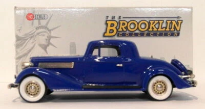 Brooklin 1/43 Scale BRK133  - 1934 Buick 96-S Coupe Royal Blue - Photo 1/4