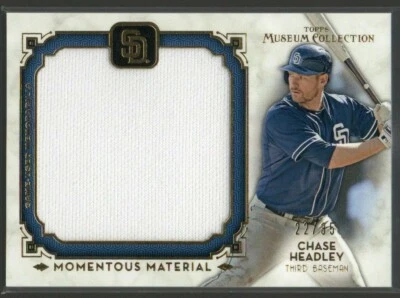 Футболка Чейза Хедли 2014 Topps Museum Collection Momentous Jumbo золотистая 22/35 - Изображение 1 из 2