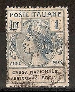 1924 REGNO USATO PARASTATALI - RR5623-4 - Foto 1 di 1