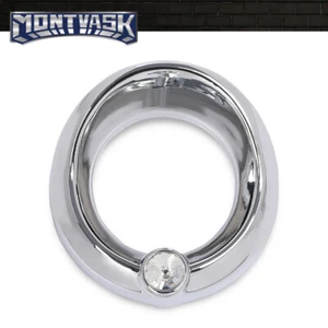 New White Gauge Cover Fit For Older Freightliner Century Jewel Visor 2 3/8 New - Picture 1 of 9