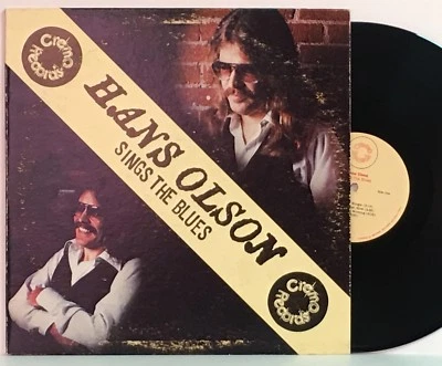 HANS OLSON Sings The Blues 1980 CREMO RECORDS LP NM - Image 1 of 2