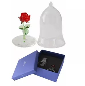NUOVO SWAROVSKI 5230478 Rosa Incantata fr La Bella e la Bestia Espositore Figurine - Foto 1 di 3