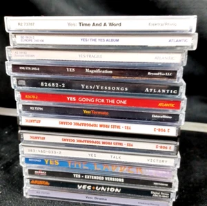 Yes 13 CD lot Topographic oceans, Union, Talk, One, Fragile, Time, Magnification - Foto 1 di 24