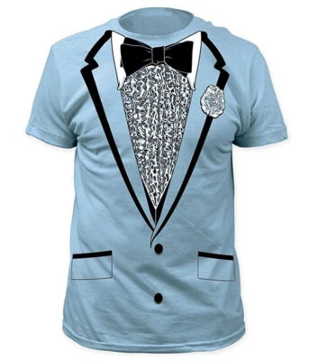 Dumb and Dumber Harry Blue Prom Tuxedo Costume T-Shirt - Image 1 of 2