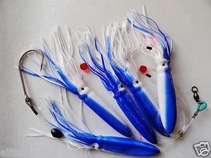 Squids Daisy Chain Teaser 7,5" Trolling Angelköder - BLAU - Bild 1 von 1