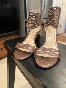 LADIES WEDGE HEEL SANDALS BY ENZO ANGIOLINI SZ 7 - Picture 1 of 8