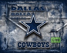 DALLAS COWBOYS Tribute Poster, Dallas Cowboys 4 Poster 16x20in Free Shipping US