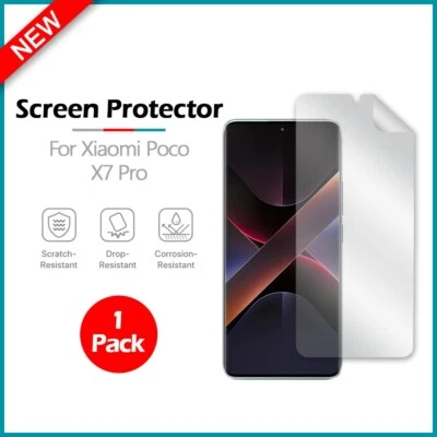 B2G1 GRATIS LCD Ultra Transparente Protector de Pantalla para Teléfono Android Xiaomi Poco X7 Pro Foto 1 de 4