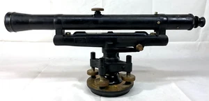 Vintage Dietzgen Survey Level Scope w/ Original Wood Box - Picture 1 of 16