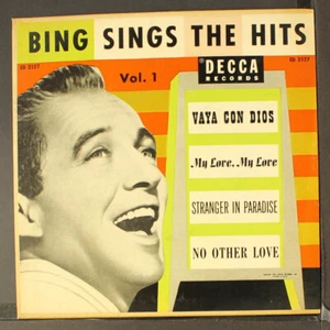 BING CROSBY: sings the hits vol. 1 DECCA 7" EP 45 RPM - Picture 1 of 4