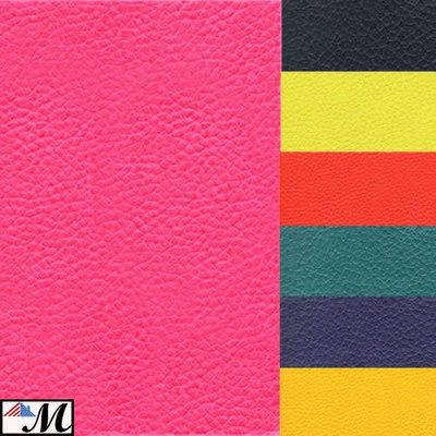 VINYL FABRIC FAUX LEATHER FABRIC PLEATHER UPHOLSTERY FABRIC - 7 COLORS - 54"W - Image 1 of 3