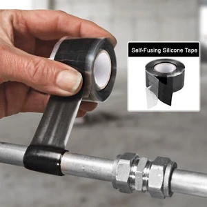 2.5CM*3M Silicone Self Fusing Sealing Waterproof Rubber Tape Water Pipe Repair - Picture 1 of 5