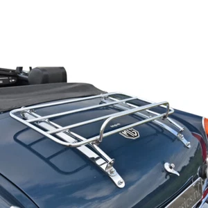 MG MGB Luggage Rack Boot Carrier Chrome 1962–1980 | OEM Bootlid Rack | TÜV Teste - Picture 1 of 14