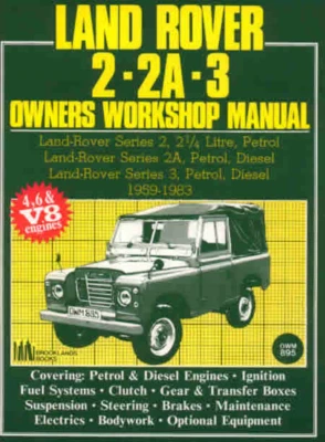 Land Rover 2 2A 3 Gasolina Diesel 1959-1983 Manual de taller Servicio Reparación - Imagen 1 de 4