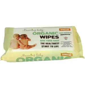 Lingettes bébé bio rayonnantes non parfumées 72 lingettes - Lot de 9 - Photo 1/1