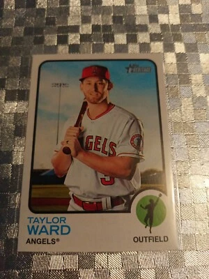 2022 Topps Heritage Taylor Ward #421 SP  Angels - Image 1 of 2