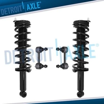Rear Struts w/ Coil Spring Assembly Sway Bars Kit for 2005-2009 Subaru Outback - Image 1 of 4