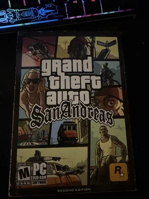 Grand Theft Auto San Andreas 2nd Edition (PC DVD-ROM, 2005) w/ Poster CIB V 2.0 - Image 1 of 3
