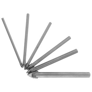 Juego de 6 brocas de vidrio para una perforación eficiente en mármol cerámico y hormigón - Imagen 1 de 18