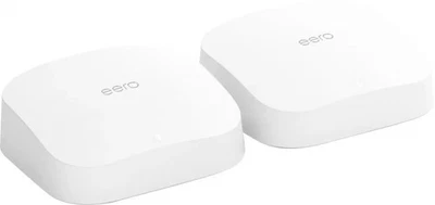 eero - Pro 6 Tri-Band Mesh Wi-Fi 6 System (2-pack) - VG - Image 1 of 2