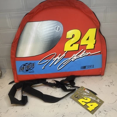 Cojines de asiento de carreras Jeff Gordon almohadillas cremallera juntos 1999 ¡Nuevo stock antiguo con etiquetas! Foto 1 de 4