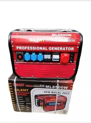 Stromerzeuger 4-Takt 6.5 PS ML8500W Generator Notstromaggregat  Benzin Leise - Bild 1 von 4