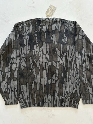 Size L - Supreme SS25 Old English Printed Logo Sweater Trebark Camo New IN HAND - Image 1 of 4