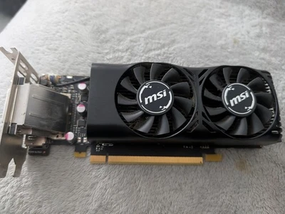 Graphics Card MSI VGA NVIDIA GTX 1050 TI 4gt LP 4 GB Gddr5 - Image 1 of 2
