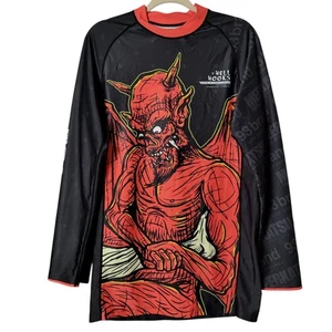 93 Brand Meerkatsu Hell Hooks Rash Guard 3XL Devil Satan - Picture 1 of 8