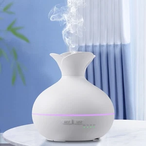 Oil fragrance diffuser LED essential oil ultrasonic humidifier air purifier - Picture 1 of 10